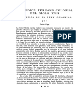 Música colonial peruana del siglo XVII