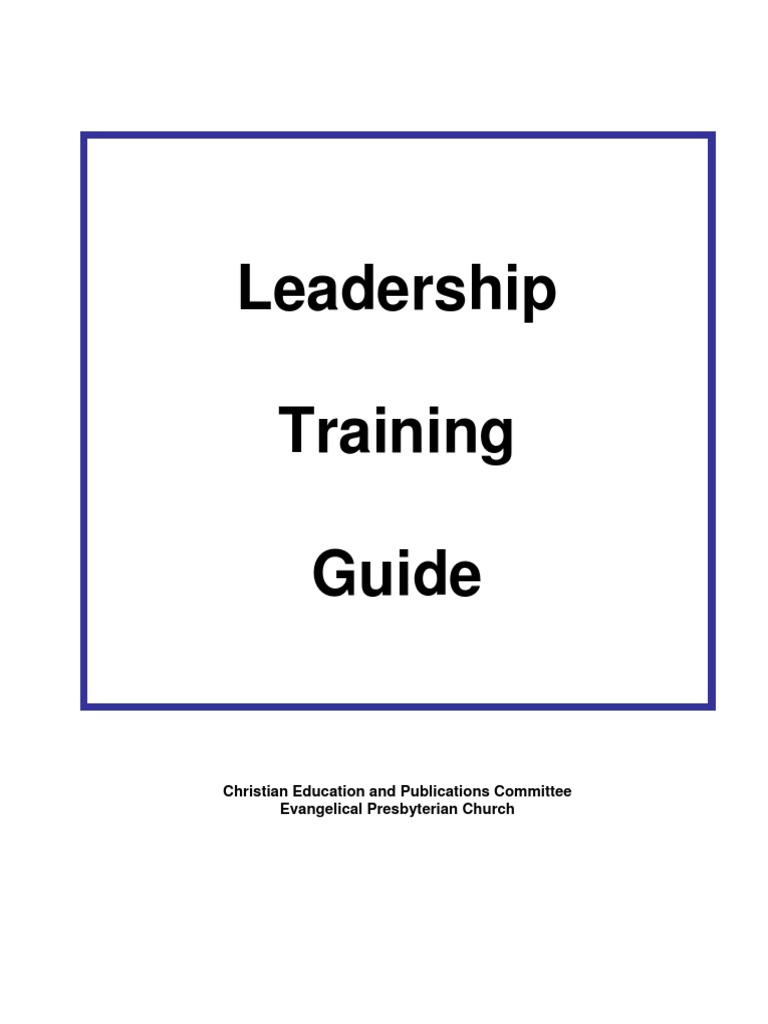 epcleadershiptrainingguide.pdf Arianism Martin Luther