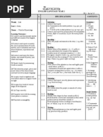 Latest English Language Yearly Plan Year 1