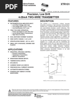 Xtr101 IC Datasheet