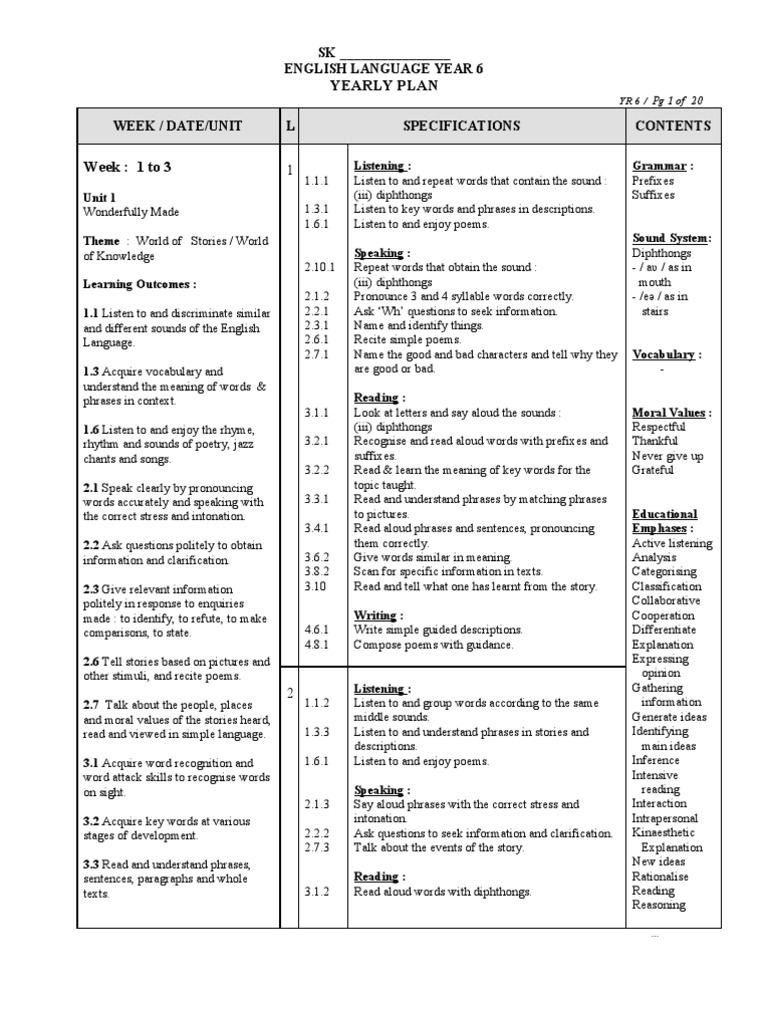 Year 6 english comprehension pdf picture