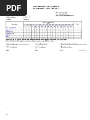 Timesheet