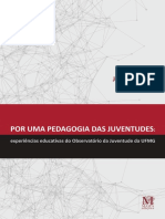 Livro Por Uma Pedagogia Das Juventudes