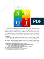 ANALISIS SWOT