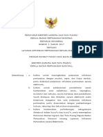 Peraturan Menteri ATR Kepala BPN - Layanan Elektronik