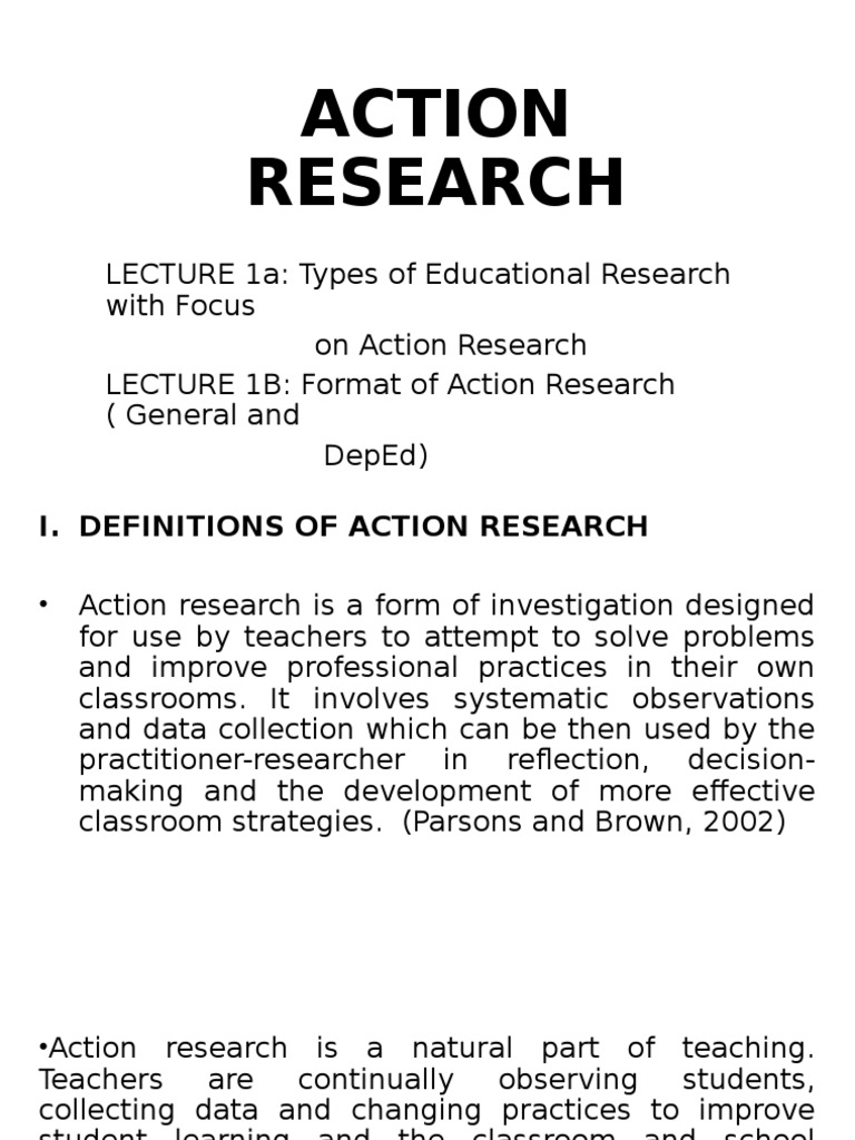 sample action research proposal on reading
