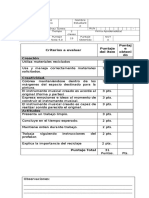 Pauta de Evaluación Música Sexto