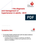 Hypertension Guidelines-2016 Presentation