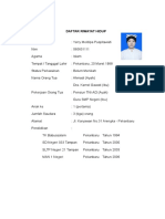 Daftar Riwayat Hidup
