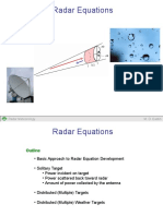 ESCI6000 Radar Equations