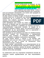 Minga Nacional Por La Educación