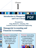 Introduction To Managerial Accounting