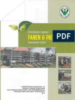 2011 - Pedoman Umum Panen Dan Pascapanen Tanaman Obat