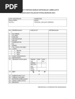 Download CHECKLIST INSPEKSI HARIAN KENDARAANdocx by fajar SN349707727 doc pdf