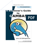 A Beginner's Guide To Gambas PDF