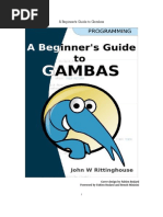 A Beginner's Guide To Gambas PDF