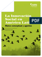 ESADE FOMIN La Innovacion Social en America Latina Marco Conceptual y Agentes PDF