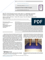 JFAS - 2017 - Slullitel - Massive Osteochondral Lesion of Talus in Skeletally Immature Pt. Associated w Tarsal Coalition and Valgus HF