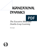 Monitor Organizational Dynamics
