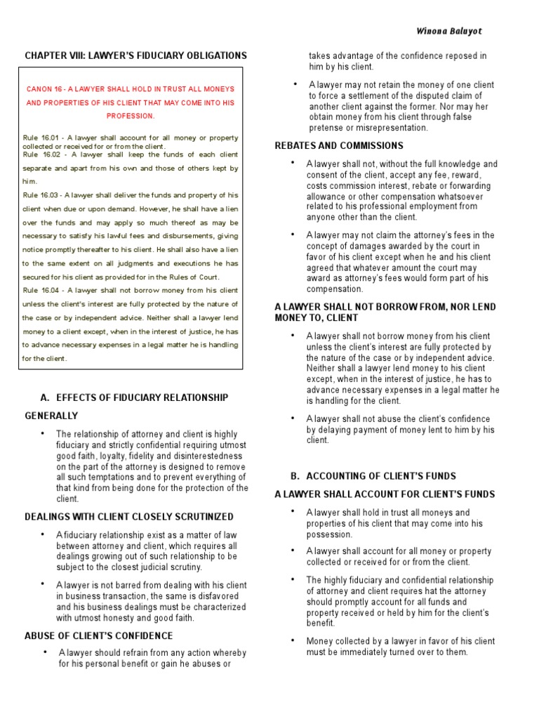 Legal Ethics Agpalo Part 2 PDF AttorneyClient Privilege Lawyer