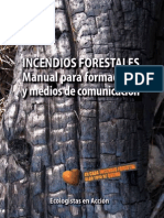 Incendios Forestales-Manual para formadores  y medios de comunicación