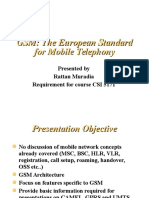 GSM: The European Standard For Mobile Telephony