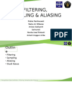 PDG-Filtering Sampling Aliasing