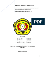 Makalah Studi Epidemiologi Analitik Cohort (Skala Data)