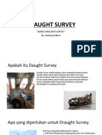 Barge / Tongkang Draught Survey by Juniawan Noor