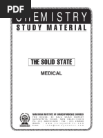 Class Xii Chemistry Solid State PDF