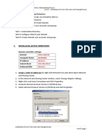 Lab02 - Installation of Active Directory and Joining Domain