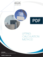 Fixinox 02 Lifting System Calculation Method