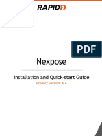 Nexpose Install