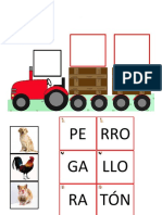 Tractor para Las Silabas Mayusculas PDF