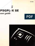 Asus P5GPL-X SE Manual Placa Madre
