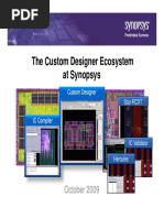 The Custom Designer Ecosystem at Synopsys: October 2009