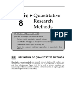 Quantitaive Research Textbook