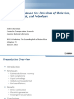 Life-Cycle Greenhouse Gas Emissions of Shale Gas, Natural Gas, Coal, and Petroleum