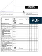 Inspection Checklist NGS12 - GCN02
