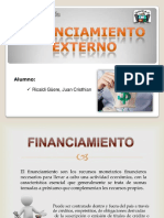 Financiamiento Externo