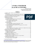 Guía para Construir Escalas de Actitudes - Morales