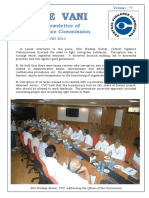 Monthly Newsletter of Central Vigilance Commission: Volume - V