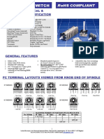 PT Rotary Switch: Rohs Compliant