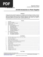 AN-556 Introduction To Power Supplies: Application Report