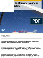 SAP HANA In-Memory DB Sizing V1 4 PDF