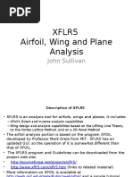 XFLR Examples JSullivan