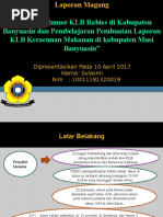 Laporan Magang Sulasmi (10011181320019)