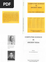 Computing Science in Ancient India