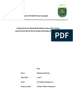 Laporan PKL Pondasi dan Prosedur Pemasangan Pada PT.Nusa Karya Dupama