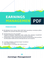 Teori Akuntansi - Earnings Management